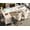 White, variant on 67" U Shaped Office Desk with 6 Drawers & File Cabinets,Work from Home Computer Desk with Power Outlets,Gaming Desks with LED Lights,Study Writing Table for Bedroom,Rustic Brown