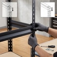 thumbnail image 7 of ZEUKMXOO 2-Pack 60"H Heavy Duty Garage Shelving Unit, 2250 lbs Capacity Adjustable Metal Storage Shelves, Steel Rack for Basement, Pantry, Warehouse, Kitchen, 7 of 7