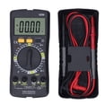 thumbnail image 1 of Multímetro digital ultrafino automático rango manual luz alarma de sonido marco de soporte ajustable probador eléctrico, 1 of 14