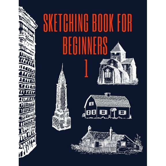 Sketching book For beginners 1, (Paperback)