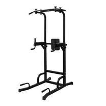 Power Tower Pull Up Bar Dip Station - Home Gym Workout Equipment for Strength Training