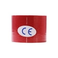 thumbnail image 3 of Greeniant Cinta elástica Soporte muscular Deportes Adhesivo Vendaje Gimnasio Fitness Correa muscular, Rojo 5cmx5m Type3 NO3, 3 of 6