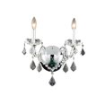 thumbnail image 1 of Elegant Lighting St. Francis Transitional 2 Light Royal Crystal Chrome Wall Sconce, 1 of 1