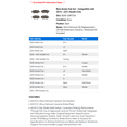 thumbnail image 2 of Rear Brake Pad Set - Compatible with 2016 - 2021 Honda Civic 2017 2018 2019 2020, 2 of 2