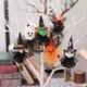 thumbnail image 5 of 6 piezas Decoración colgante de fantasma de Halloween Muñeco de bruja fantasma de calabaza Colgante de manga de viento Accesorio Decoración aterradora para puerta de entrada Patio Patio, 5 of 5