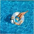 thumbnail image 4 of Adult Swimming Ring, Air Mattress, Inflatable Swimming Pool Float, Swimming Ring Tube for Summer Pool Party, 4 of 4
