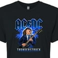 thumbnail image 3 of ACDC - Thunderstruck - Juniors Cropped Cotton Blend T-Shirt, 3 of 5