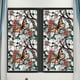 thumbnail image 2 of Lámina adhesiva estática para ventanas con motivos florales arcoíris, 100 x 43 cm, calcomanía de PVC, 8 diseños botánicos, puertas de cristal, 2 of 5