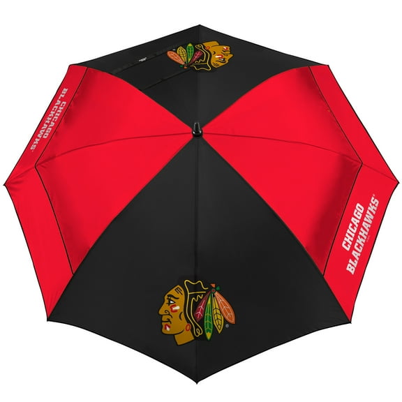 WinCraft Chicago Blackhawks WindSheer Golf Umbrella