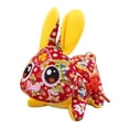 thumbnail image 3 of DOLITY Adorable Chinese New Year Toy Bunny Doll Spring Festival Decor Soft 20cm Deep Red, 3 of 9
