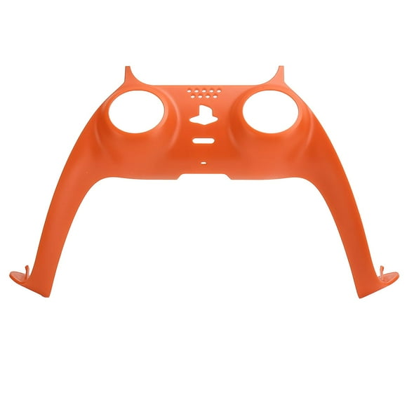 Gamepad Decorative List Gamepad Grip Replacement DIY Shell Cover for PS5 Orange
