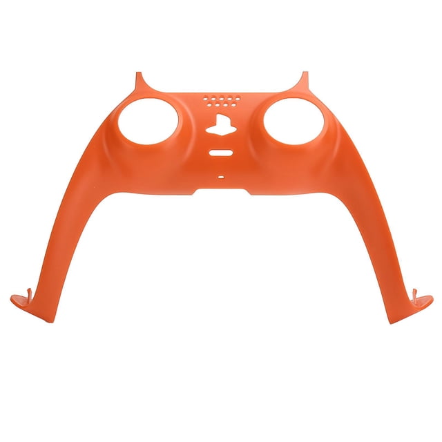 Gamepad Decorative List Gamepad Grip Replacement DIY Shell Cover for PS5 Orange