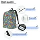 thumbnail image 3 of Easygdp Fruit Ice Cream Mochila de Lona Resistente para Laptop, Compatible con Laptops de 15 a 17 pulgadas, Ideal para Escuela, Trabajo y Viajes-Medium, 3 of 5
