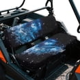 thumbnail image 3 of HUIACONG Blue Wolf UTV Seat Covers Waterproof Breathable UTV Seat Covers Protector Non-Slip Soft for Kawasaki Mule 3010, 3 of 7