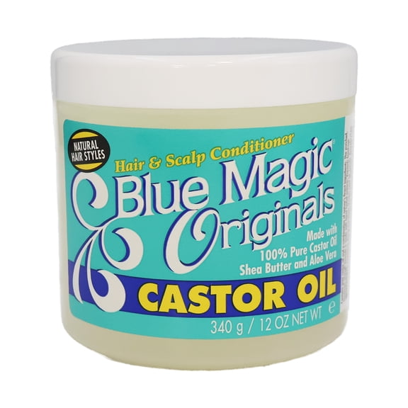 Blue Magic Originals Castor Oil Hair Scalp Conditioner, 12 Oz., Pack of 6