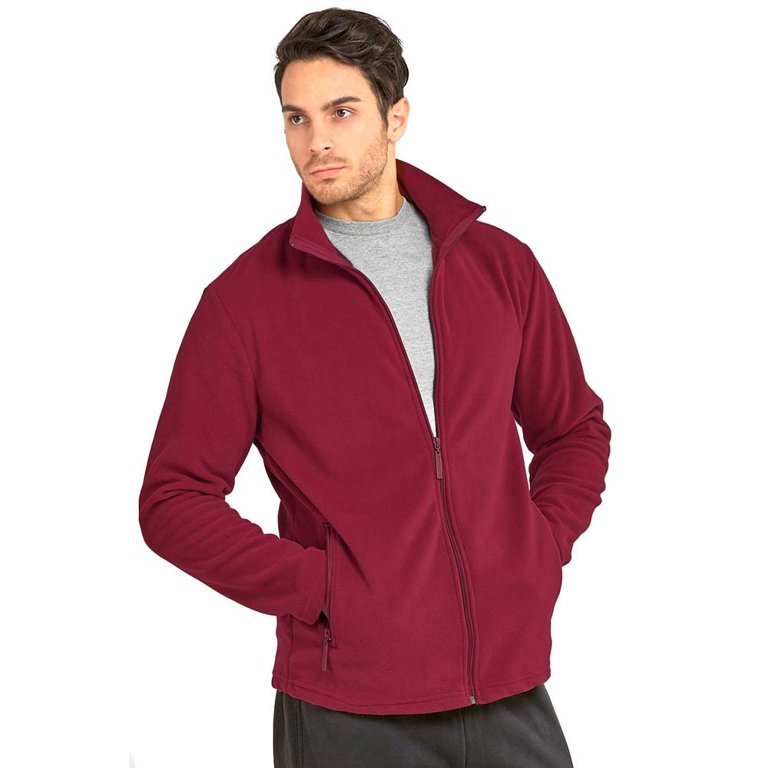 DailyWear Mens Full-Zip Polar Fleece Jacket