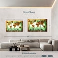 thumbnail image 4 of Elephant Stock Stained World Map Wall Art - Horizontal Multi Panel Canvas - Living Room Wall Decor - Map Multi Panel - Brown And White Decor - 74" x 48", 4 of 8