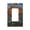 Single Gang, variant on Trees Stained Glass Art Light Switch Cover Decorator No Device Blank Wall Plate 1-Gang Receptacle Outlet Decor