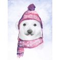 thumbnail image 2 of Barckholtz, Lindsay 12x14 White Modern Wood Framed Museum Art Print Titled - Baby Polar Bear, 2 of 4