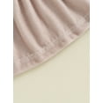 thumbnail image 6 of JYYYBF Infant Toddler Baby Girl Pleated Skirt Velvet Waist Mini Skirt Casual Solid Color Fall Party Princess Skirt, 6 of 6