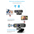 thumbnail image 2 of 8 million 4K camera 2K web camera computer USB camera live webcam Webcam, 2 of 6