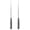Black, variant on CEORPER 2Pcs/set Fishing Hook Extractor Fish Hook Quick Remover Tool with Storage Tube