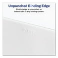 thumbnail image 6 of Preprinted Legal Exhibit Side Tab Index Dividers, Avery Style, 26-Tab, Exhibit A - Exhibit Z, 11 X 8.5, White, 1 Set, (1370) | Bundle of 10 Sets, 6 of 6