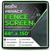 Boen Privacy Netting, Green, 68" x 150'