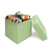 Badger Basket Folding Storage Seat in Sage