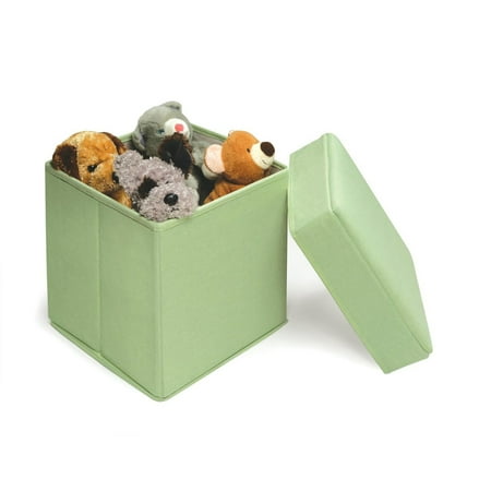 Badger Basket Folding Storage Seat in Sage