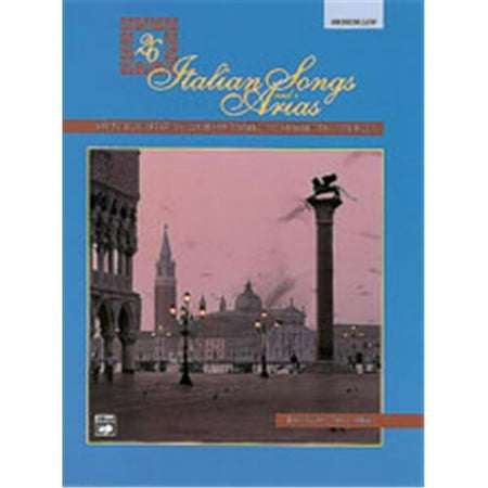 Alfred 26 Italian Songs and Arias Book (Medium Low)