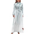 thumbnail image 1 of Vestido largo Winter Storm Falda de mujer Vestido de verano suelto Ropa estética, 1 of 4