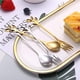 thumbnail image 5 of Matsuzay Juego de cucharas de postre de 12 piezas Disfrute de dulces con estos utensilios de acero inoxidable Tenedores de postre Cocina y Comedor, 5 of 6