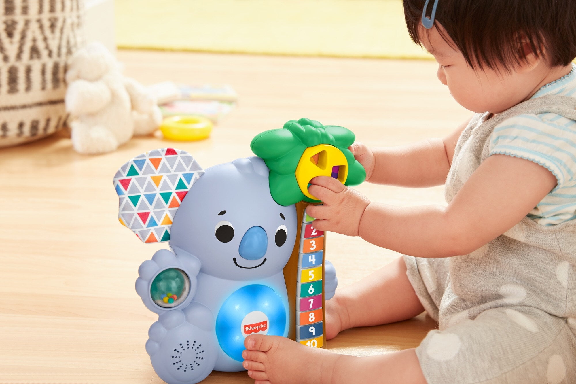 Fisher-Price linkimals Counting Koala interaktives Spielzeug für Kinder 