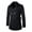 Black, variant on XMMSWDLA Mens Plus Top Autumn And Winter And Comfortable Casual Solid Color Mid-length Coat