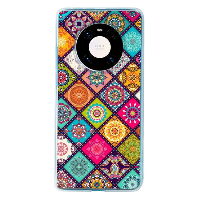 Funda para Huawei Mate 40 Pro InstaCase Mandalas Mosaico Uso Rudo Antigolpes