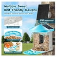 thumbnail image 4 of Smart Bird Feeder with Camera, 2K AI Bird Identification, Solar Powered, Wireless Outdoor Camera with Auto Capture & Notify, Gift for Bird Lovers, 4 of 7