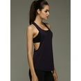 thumbnail image 5 of Womens Yoga Gym Sports Tops Shirts Tank Active Stretch Sleeveless Workout Vest, 5 of 5