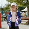 thumbnail image 3 of Uorisanigo Zip-Up Hoodies Sweatshirts Kids Long Sleeve Hooded Shirts Starry Axolotl Pollover Tops Hooded Jacket Coat with Pockets Fall Winter Clothing, 3 of 7