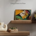 thumbnail image 5 of Abstract Figure Expression Colorful Horizontal Canvas Wall Art with Lightweight Foam Frame - Durable and Ready to Hang, Modern Decorative Print for Living Room, Bedroom, Or Office, 5 of 7