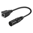 thumbnail image 1 of Cable de extensión de Audio XLR a de 5 pines, Cable conector de red, Cable de 3cm, estudio de grabación OFC, Cable de transmisión de señal de, 1 of 9