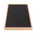thumbnail image 2 of Boîte de Rangement pour Bagues, 100 Compartiments Organisateur de Bijoux Noir Résistant à l'Usure pour Coiffeuse, 2 of 8
