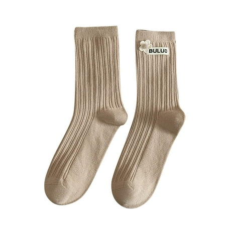 

No Show Womens Socks Matching Thickened Warm Mid Tube Socks Thick Socks