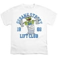 thumbnail image 2 of Sesame Street Oscar Lift Club Kids T Shirt for Youth Boys and Girls, White, Medium, 2 of 4
