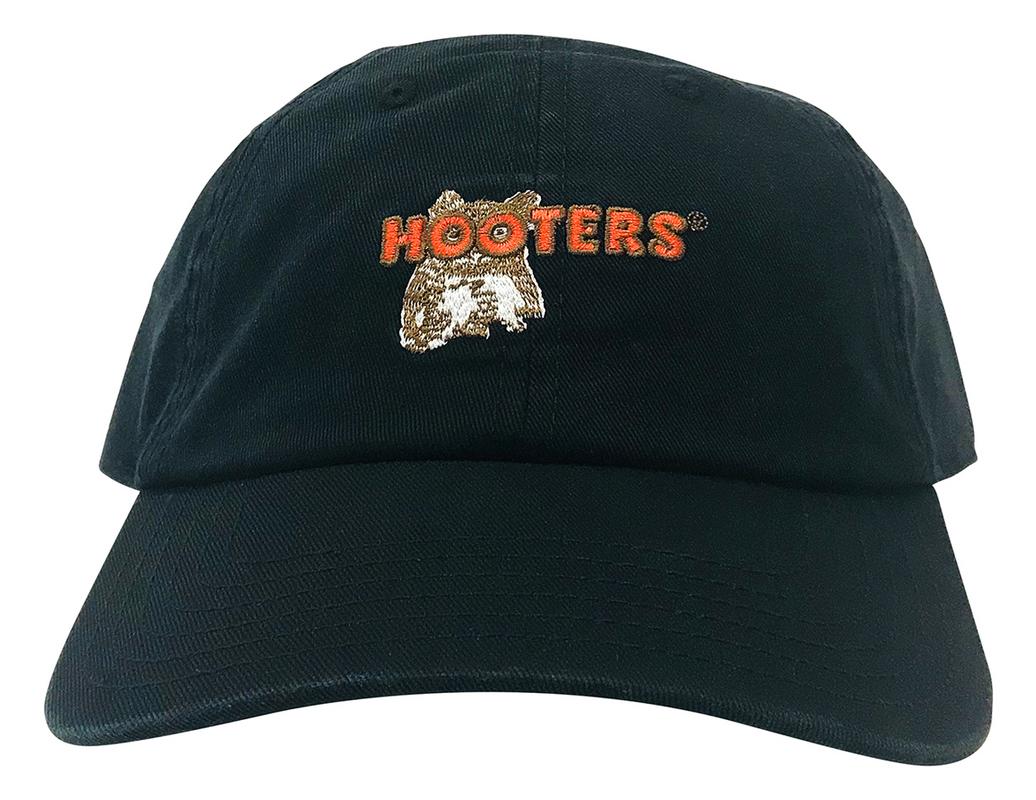 Hooters Restaurant Official Hat | Embroidered Hootie The Owl Mascot Adjustable Baseball Cap