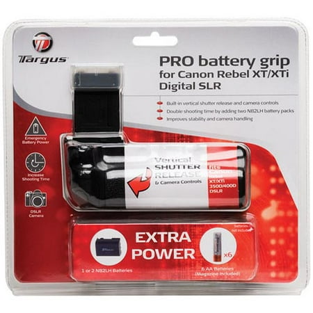 Targus DSLR Pro Battery Grip for Canon XT and XTi Digital SLR Cameras Targus DSLR Pro Battery Grip for Canon XT and XTi Digital SLR Cameras