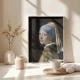 thumbnail image 4 of Girl with a Pearl Earring Framed Art Modern Wall Decor, 4 of 15