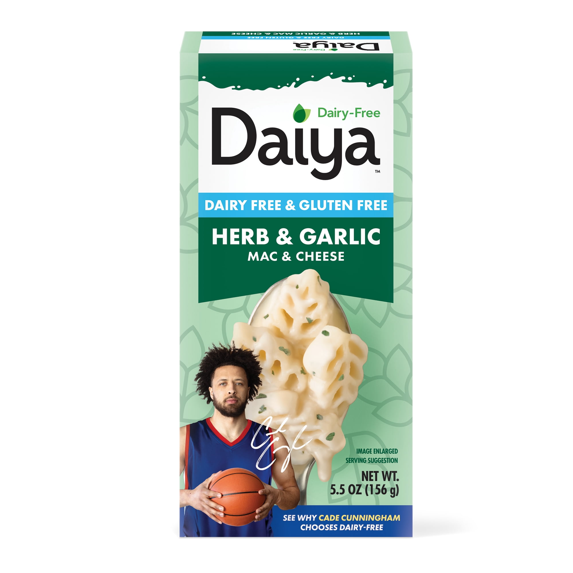 Daiya Dairy Free Gluten Free Herb and Garlic Mac & Cheese, Vegan, 5.5 oz (Shelf Stable)