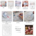 thumbnail image 3 of Paint By Numbers Kit for Adults Beginner - DIY Candy Dessert Delight Feast Canvas Painting Kits for Adults, Frameless Paint By Number for Adults for Home Wall Decor 16x20 Inch, 3 of 7