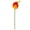 Orange, variant on Artificial Calla Lily, Oimcto White Realistic Flowers for Wedding Bouquet, Bride Bridal Shower, Spring Home Kitchen Table Decor, Lilies for Centerpieces and Decorations, White